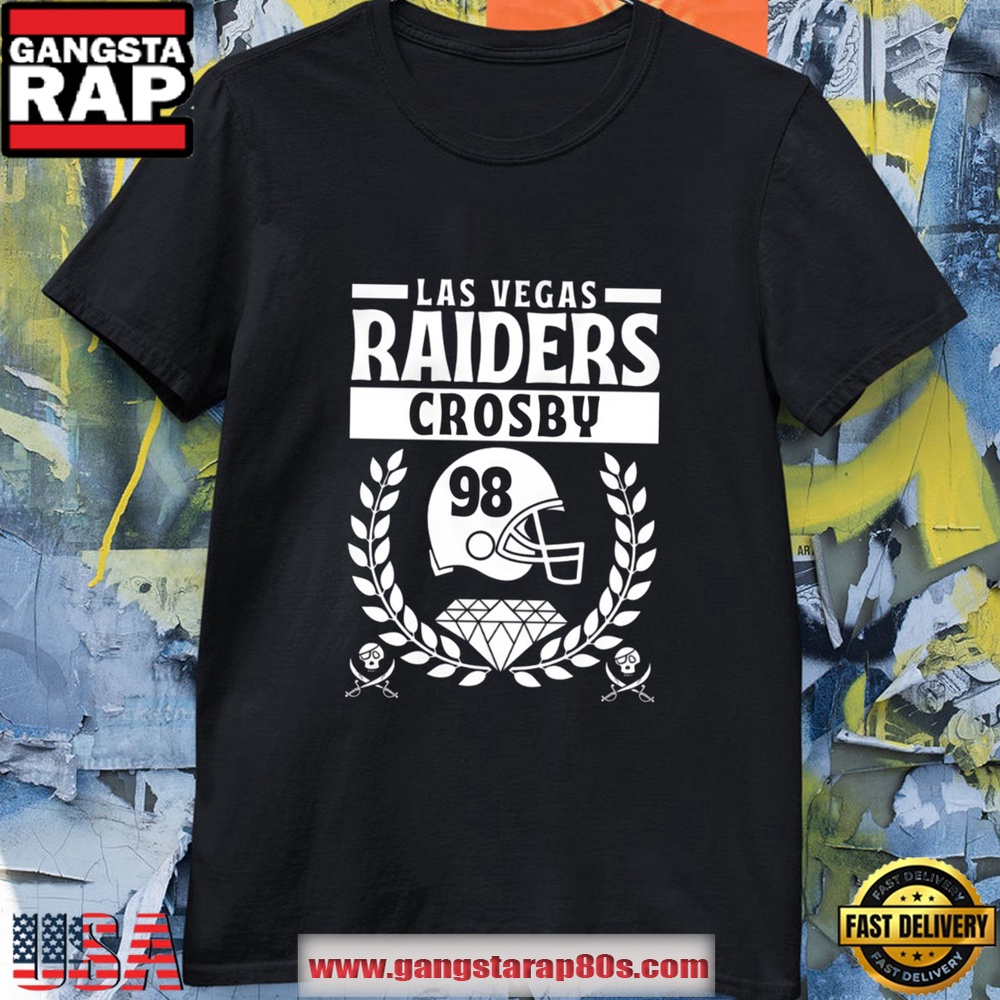 Las Vegas Raiders Crosby 98 Unisex T Shirt