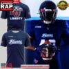 Liberty Flames Football Navy Uniform Unisex 3D Shirt