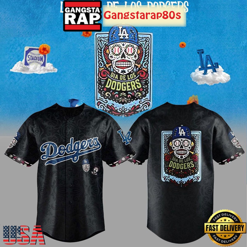 Los Angeles Dodgers Dia de Los Dodgers Night 2025 Baseball Jersey Shirt Los Angeles Dodgers Dia de Los Dodgers Night 2025 Baseball Jersey Shirt