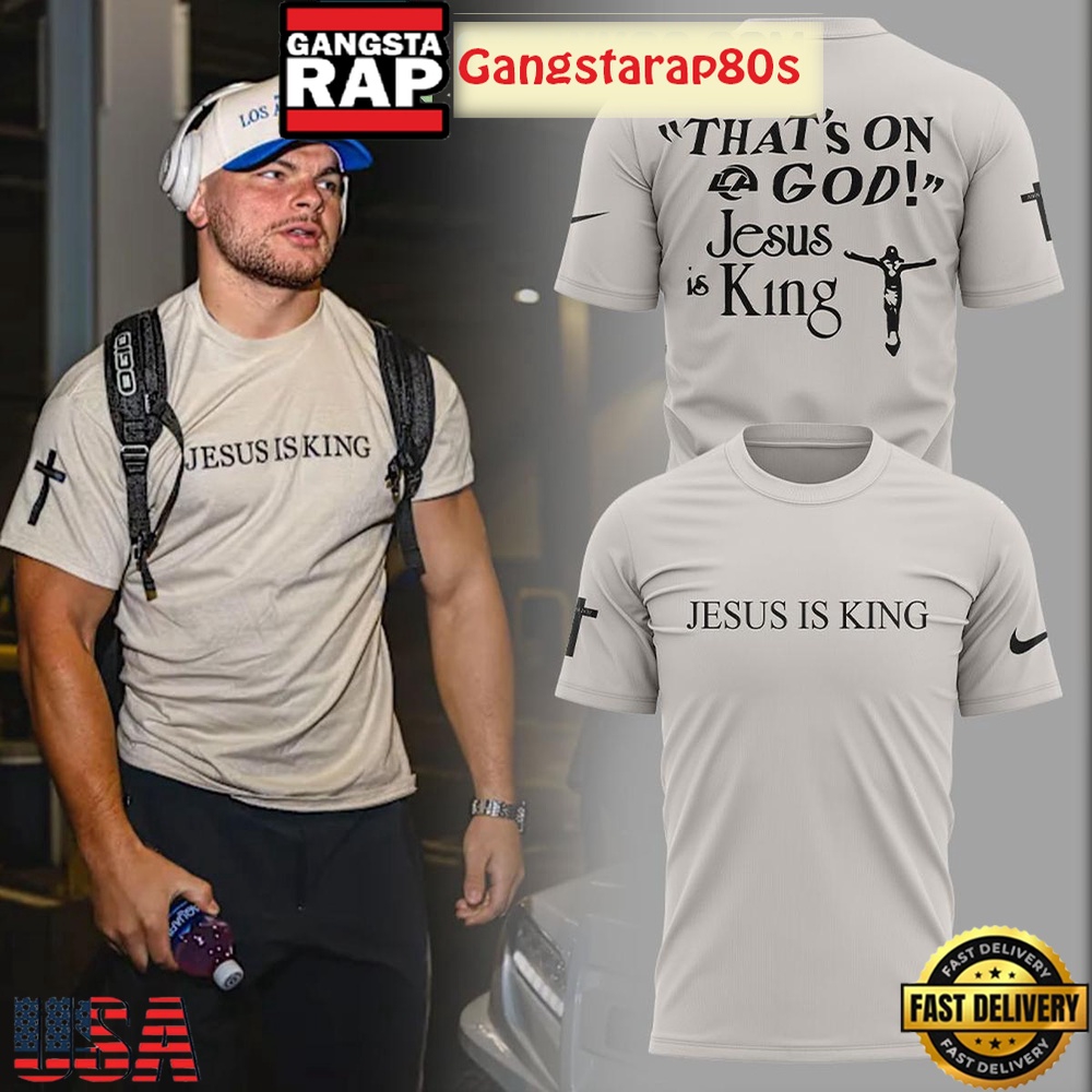 Los Angeles Rams Jesus Is King That's In God Unisex 3D Hoodie Los Angeles Rams Jesus Is King That's In God Unisex 3D Hoodie