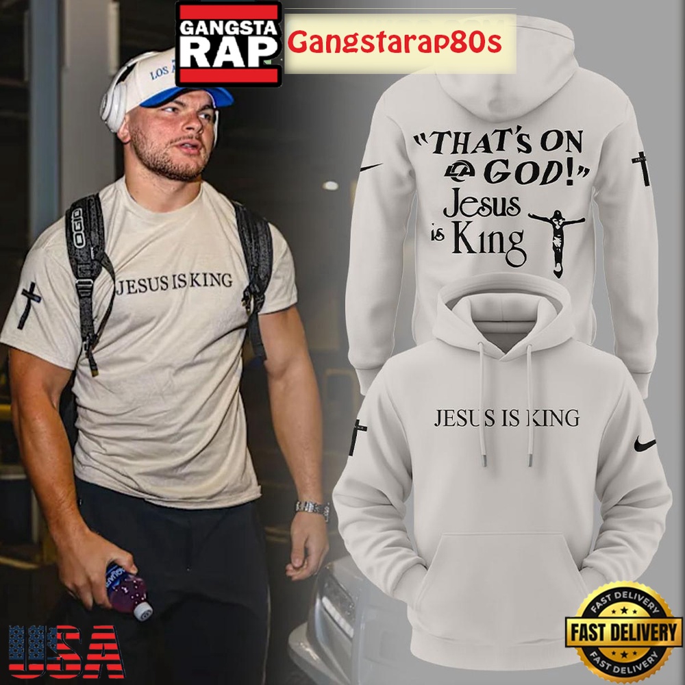 Los Angeles Rams Jesus Is King That's In God Unisex 3D Hoodie Los Angeles Rams Jesus Is King That's In God Unisex 3D Hoodie