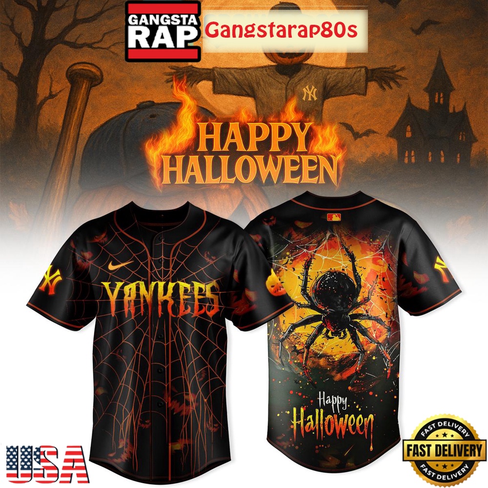 MLB All Team Celebration Halloween Spider 2025 Baseball Jersey Shirt MLB All Team Celebration Halloween Spider 2025 Baseball Jersey Shirt
