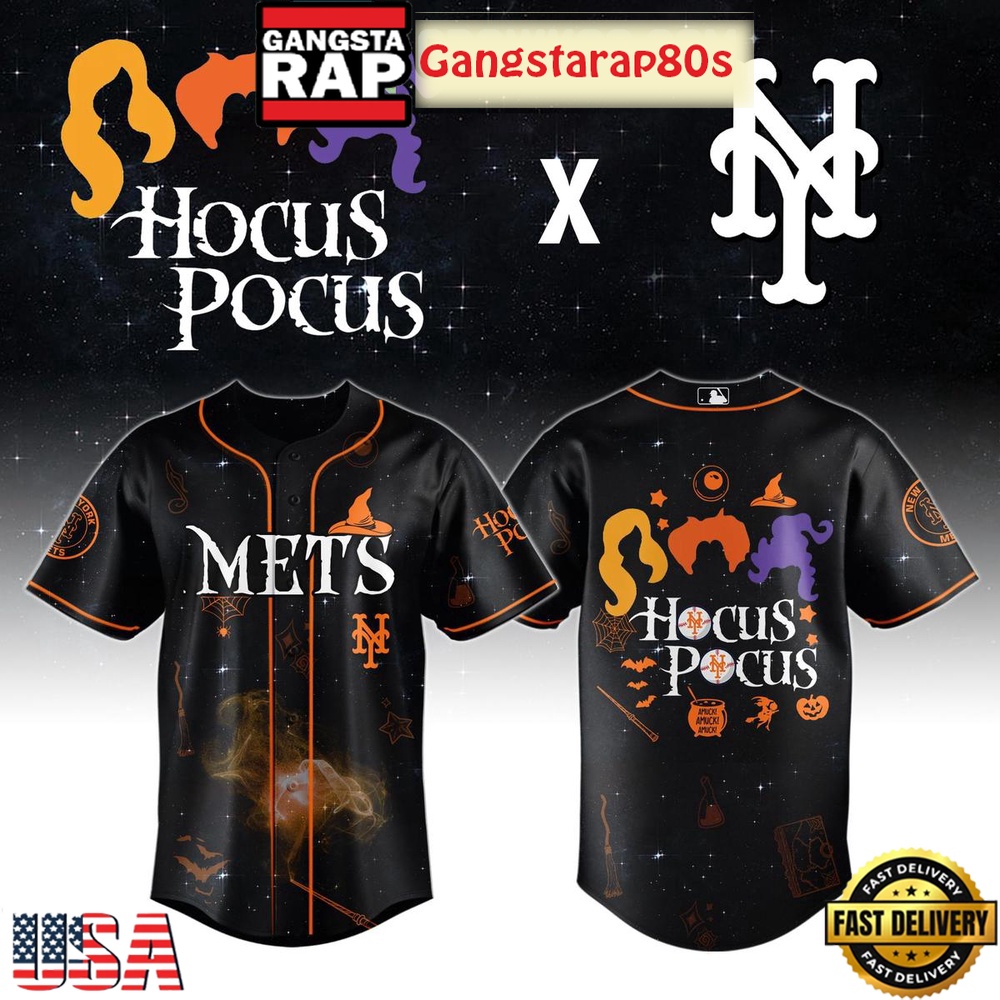 MLB All Team x Hocus Pocus 2025 Baseball Jersey Shirt