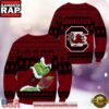 NCAA South Carolina Gamecocks x Grinch Christmas Ugly Sweater