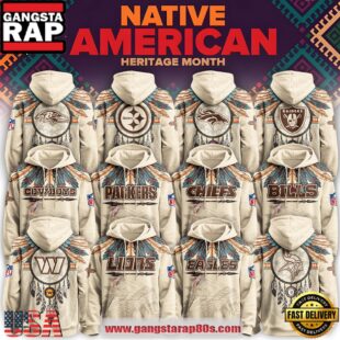 NFL All Team X Native American Heritage Month 2025 Special Edition Hoodie Shirt