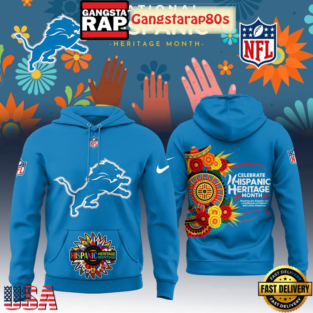 NFL Custom Team Celebration Hispanic And Latino Heritage Month Unisex 3D Hoodie