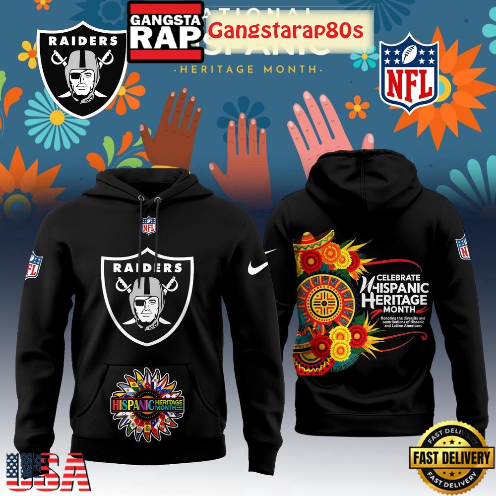 NFL Custom Team Celebration Hispanic And Latino Heritage Month Unisex 3D Hoodie NFL Custom Team Celebration Hispanic And Latino Heritage Month Unisex 3D Hoodie