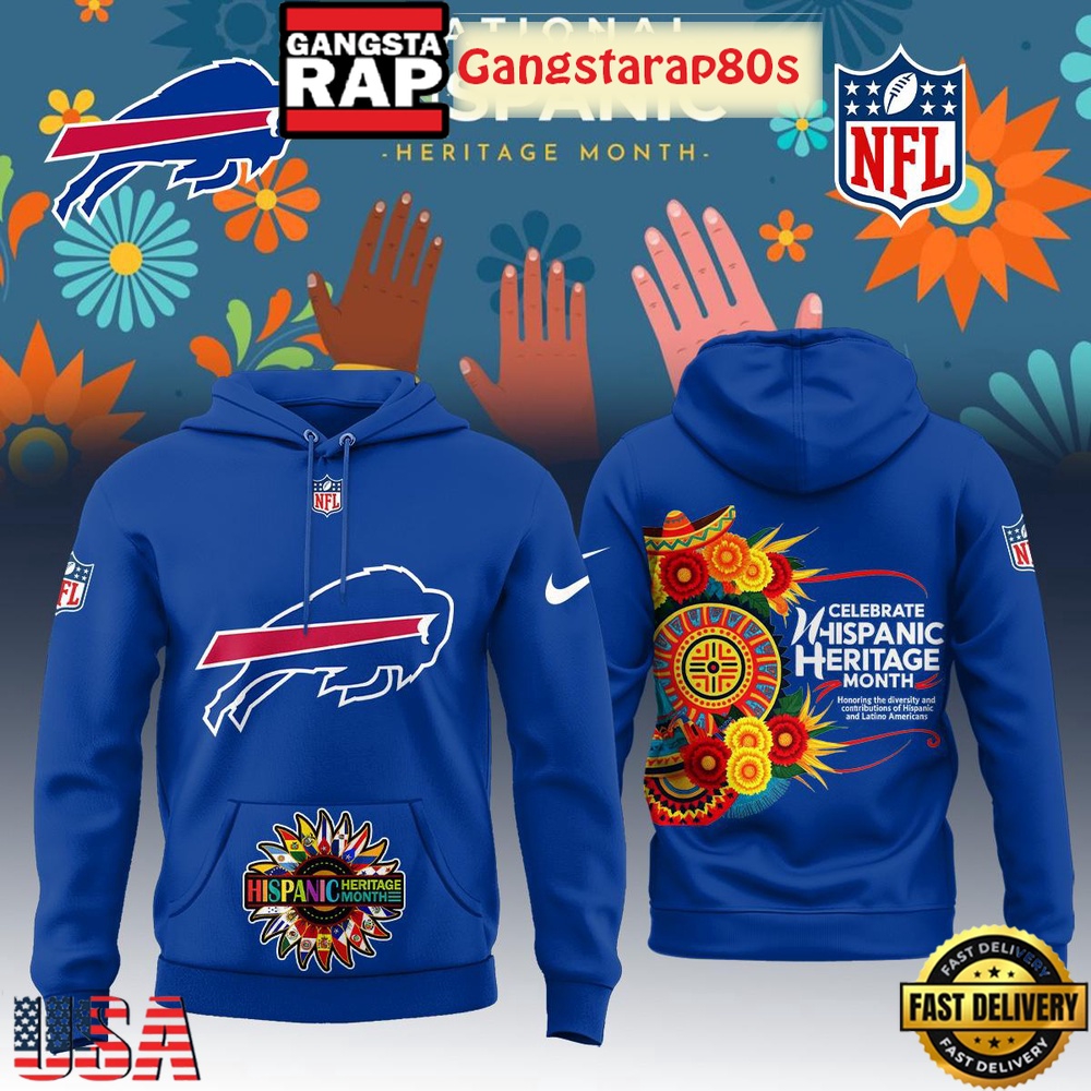 NFL Custom Team Celebration Hispanic And Latino Heritage Month Unisex 3D Hoodie NFL Custom Team Celebration Hispanic And Latino Heritage Month Unisex 3D Hoodie