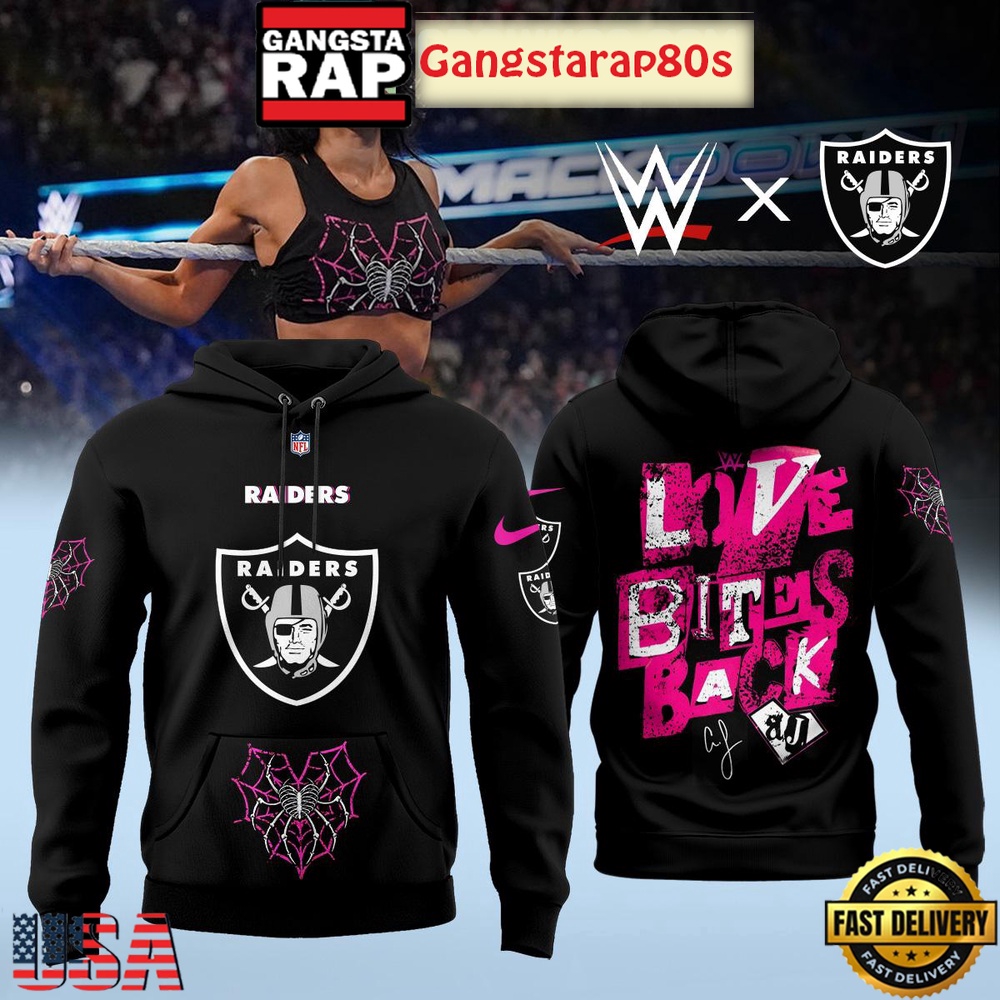 NFL Custom Team x AJ Lee Has Returned WWE Live Bites Back All Over Print Hoodie NFL Custom Team x AJ Lee Has Returned WWE Live Bites Back All Over Print Hoodie