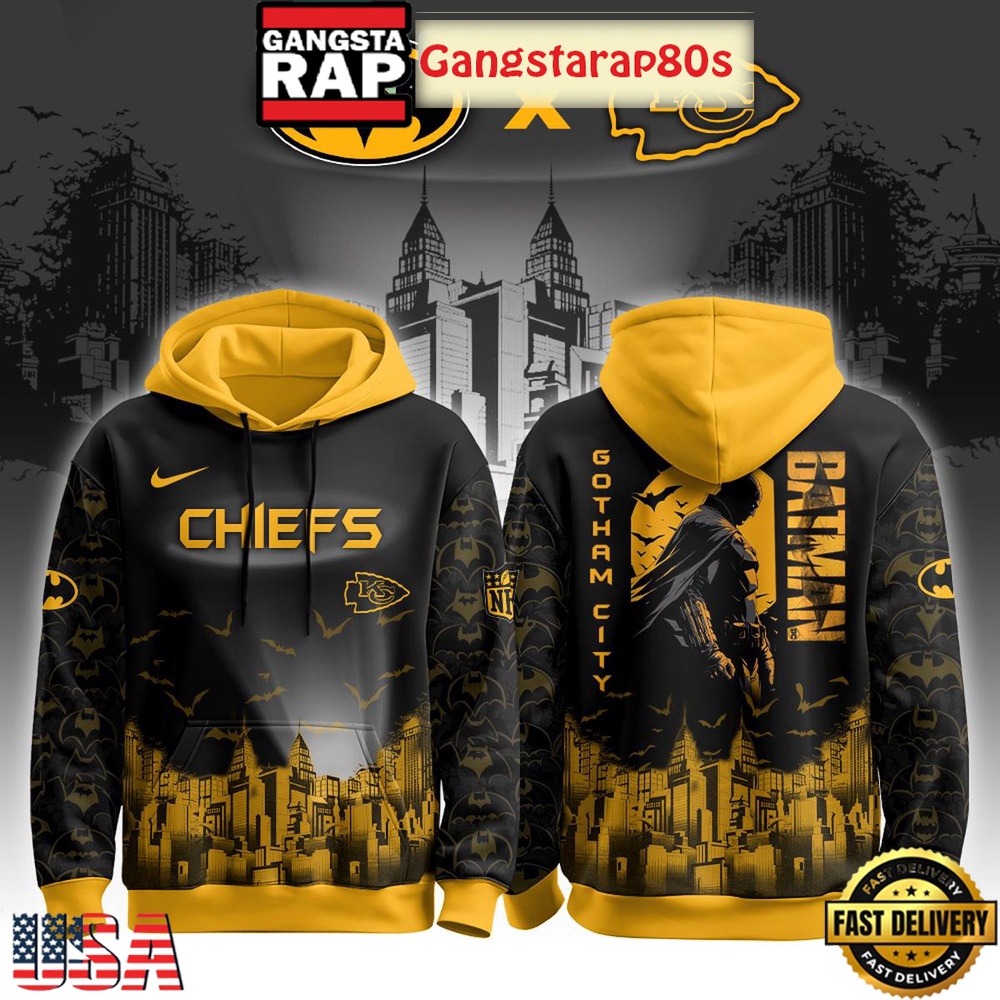 NFL Custom Team x DC Batman Unisex 3D Hoodie