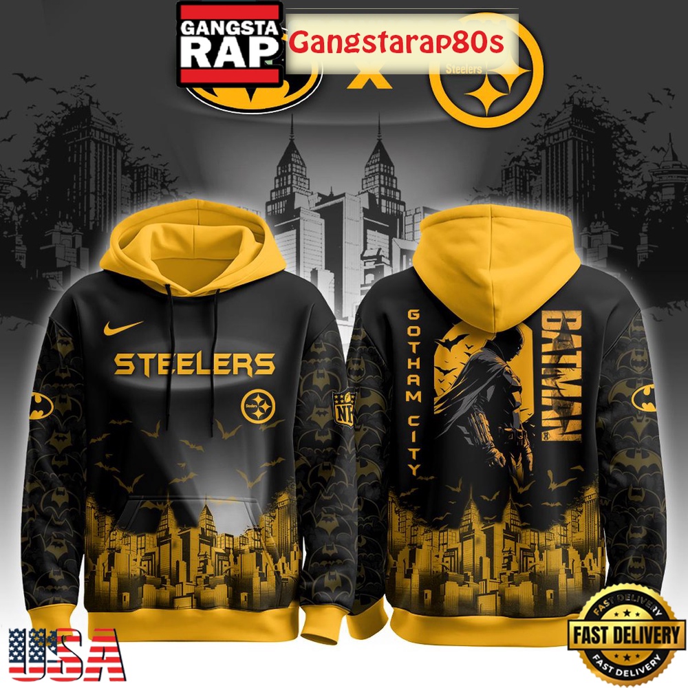 NFL Custom Team x DC Batman Unisex 3D Hoodie