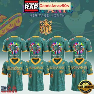 NFL Custom Team x Hispanic Heritage Month 2025 New Design Football Jersey