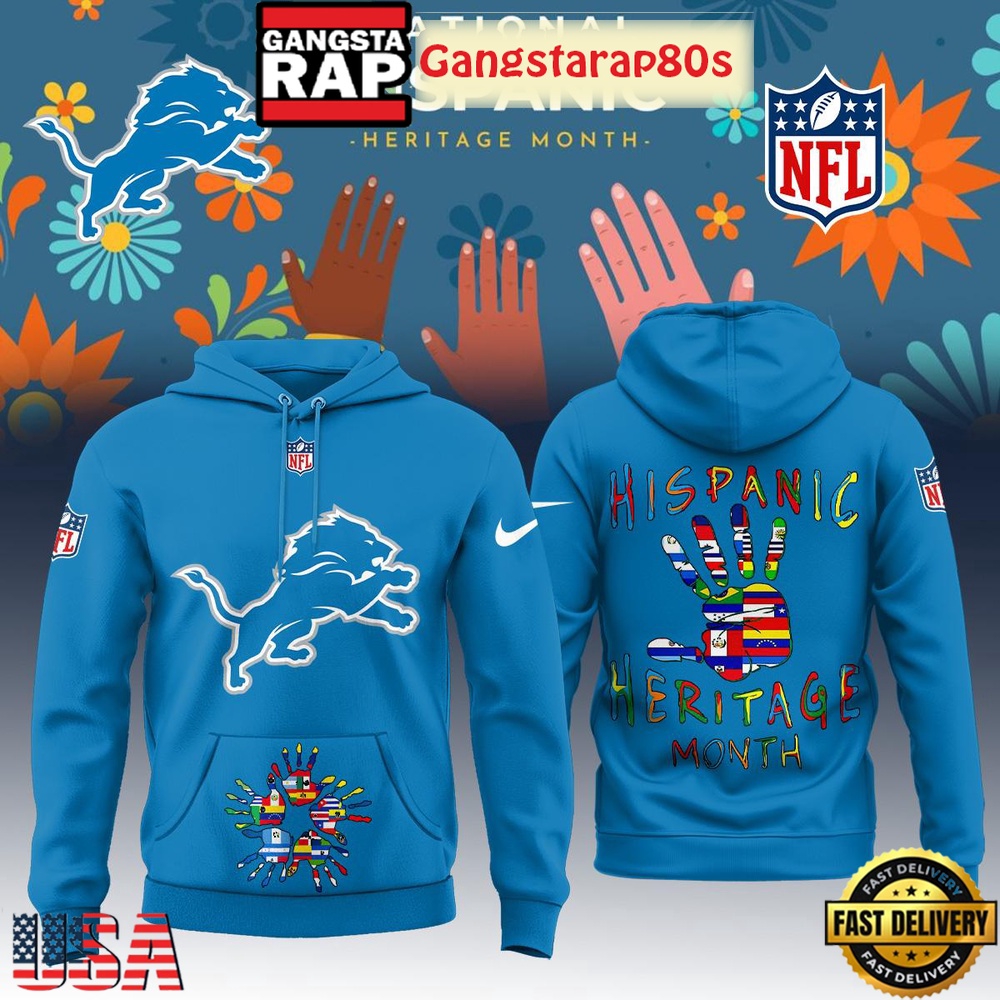 NFL Custom Team x National Hispanic Heritage Month Unisex 3D Hoodie NFL Custom Team x National Hispanic Heritage Month Unisex 3D Hoodie