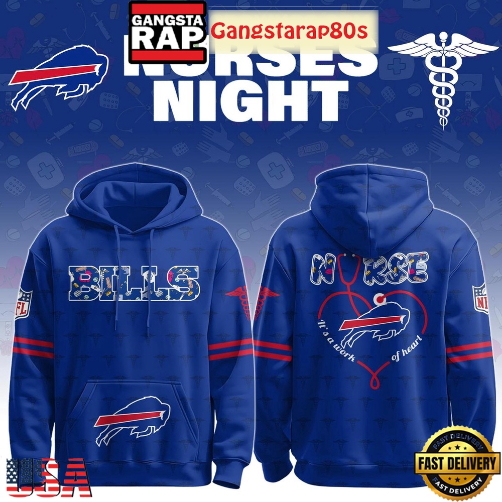 NFL Custom Team x Nurses Night 2025 Unisex 3D Hoodie NFL Custom Team x Nurses Night 2025 Unisex 3D Hoodie