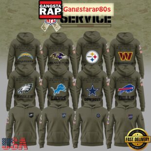 NFL Salute To Service New Edition All Over Print Hoodie