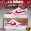 Ohio State Buckeyes Football New Season 2025 Special Custom Air Force 1 Sneakers Shoes