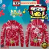 Ohio State Buckeyes SpongeBob SquarePants All Over Print Hoodie