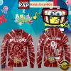 Oklahoma Sooners SpongeBob SquarePants All Over Print Hoodie