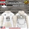 Oregon Ducks Mummy Mode White Combo 2025 New Season Hoodie Shirt