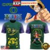 Oregon Ducks x One Piece 2025 All Over Print Hoodie