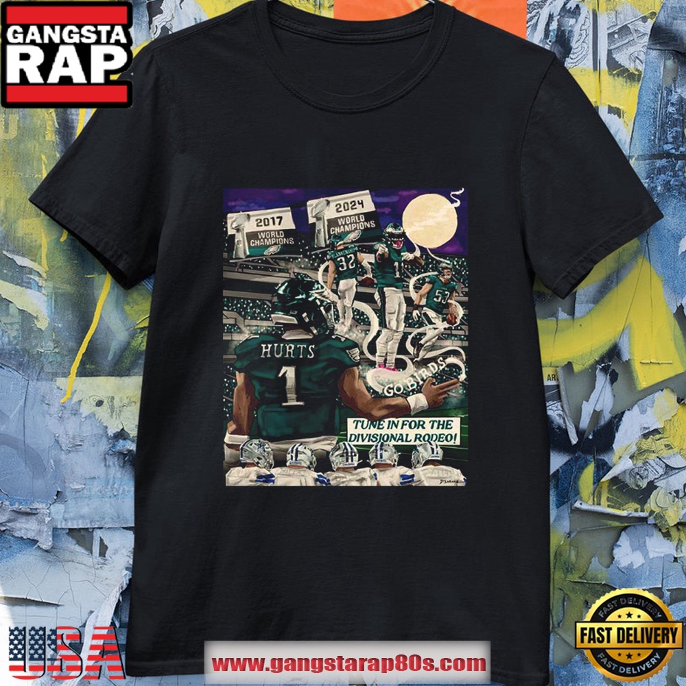 Philadelphia Eagles vs Dallas Cowboys NFL T Shirt Philadelphia Eagles vs Dallas Cowboys NFL T Shirt