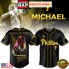 Philadelphia Phillies x Michael Jackson King Of Pop Baseball Jersey 4 Philadelphia Phillies x Michael Jackson King Of Pop Baseball Jersey