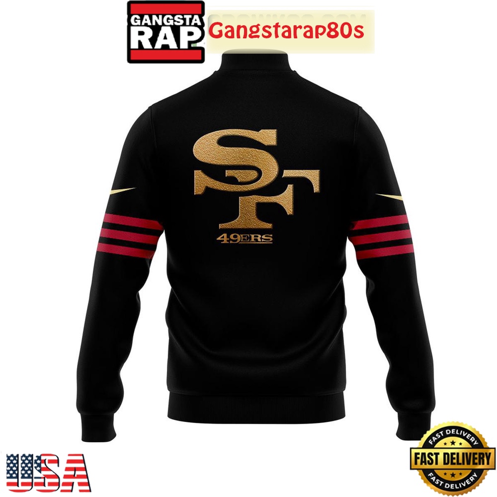 San Francisco 49ers New Rivalries Faithful Uniform 2025 Baseball Jacket San Francisco 49ers New Rivalries Faithful Uniform 2025 Baseball Jacket