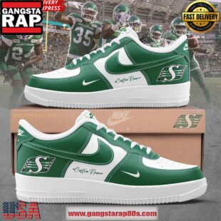 Saskatchewan Roughriders New Edition Custom Air Force 1 Sneakers Shoes