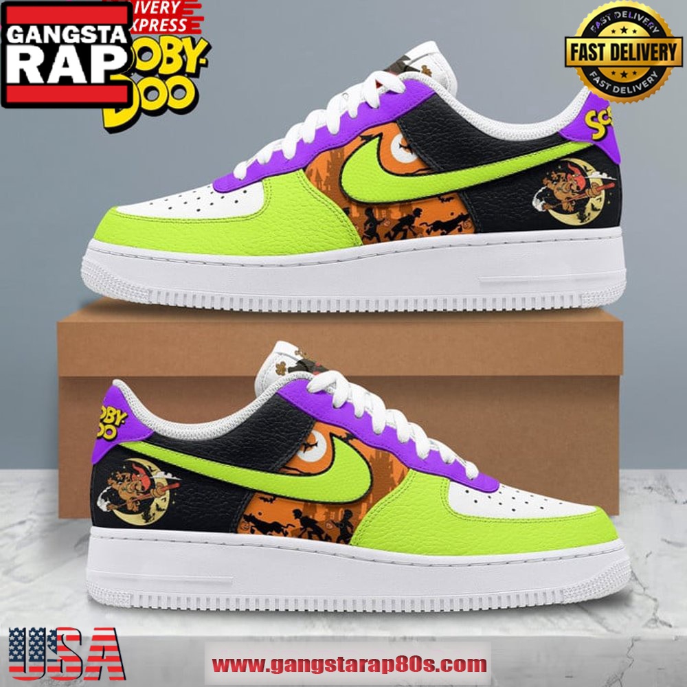 Scooby-Doo Mystery Machine Special Limited Air Force 1 Sneakers Shoes