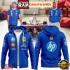 Scuderia Ferrari HP 2025 Monza Blue Unisex 3D Hoodie