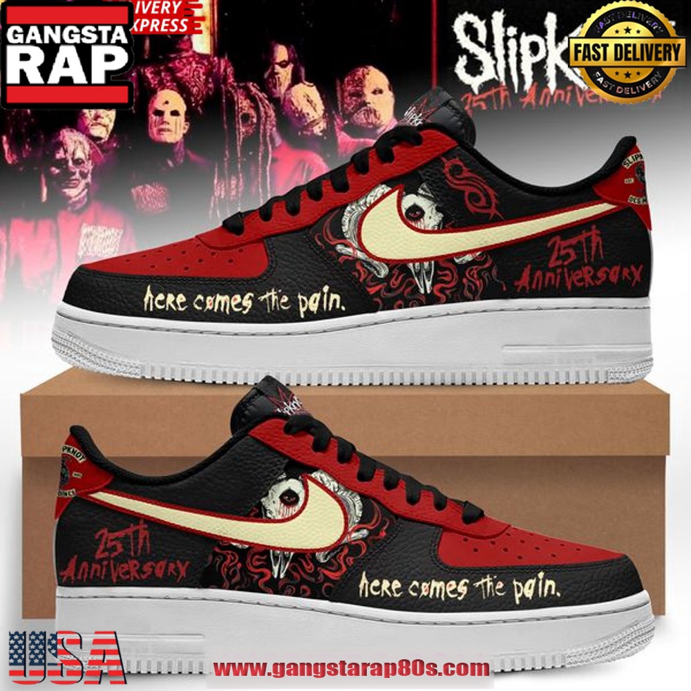 Slipknot 25th Anniversary New Special Edition Air Force 1 Sneakers Shoes