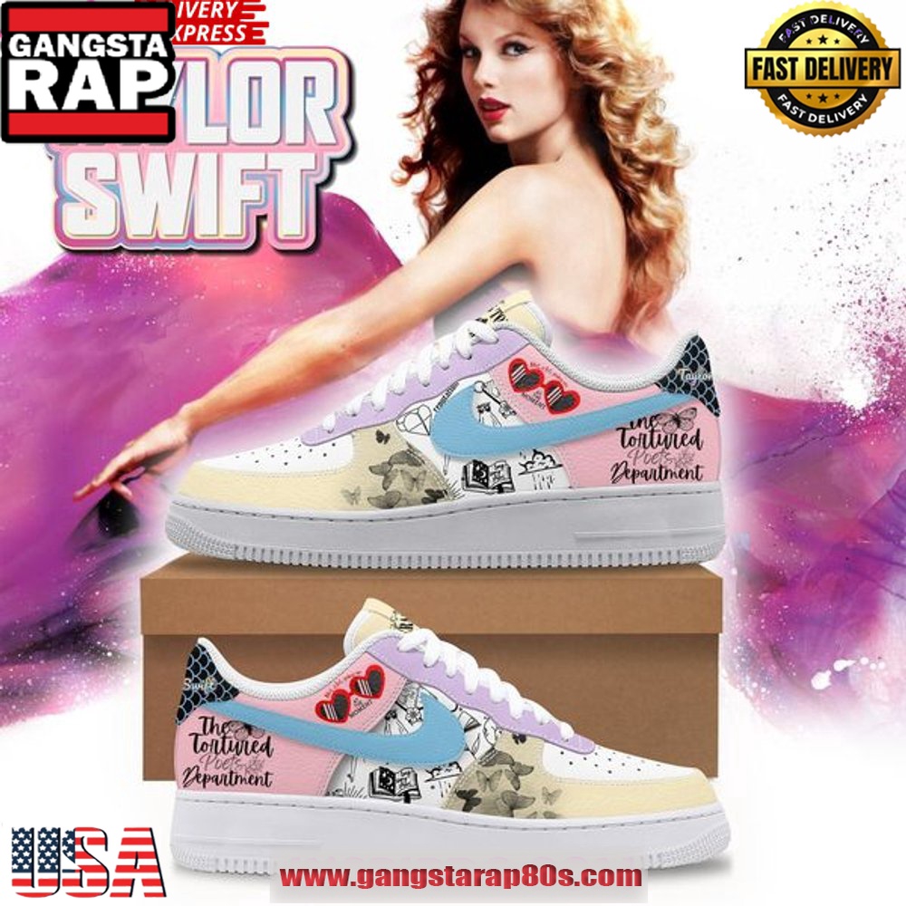 Taylor Swift Lover Special Limited Air Force 1 Sneakers Shoes