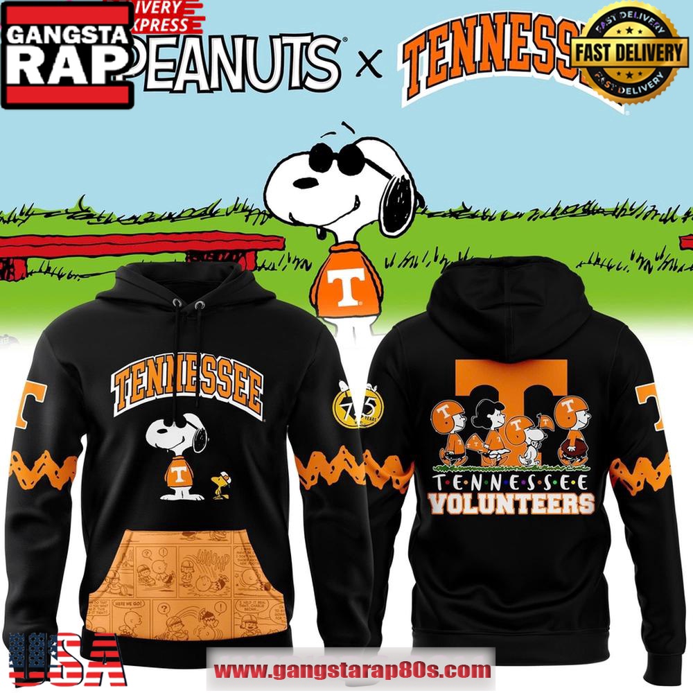 Tennessee Football x Peanuts Night 2025 New Special Hoodie Shirt