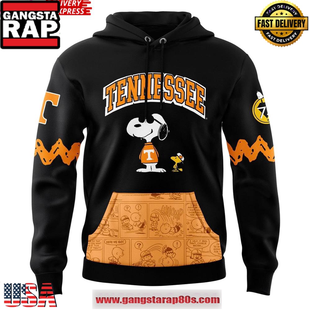 Tennessee Football x Peanuts Night 2025 New Special Hoodie Shirt