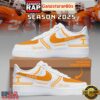 Tennessee Volunteers Football New Season 2025 Custom Name Air Force 1 Sneakers Shoes