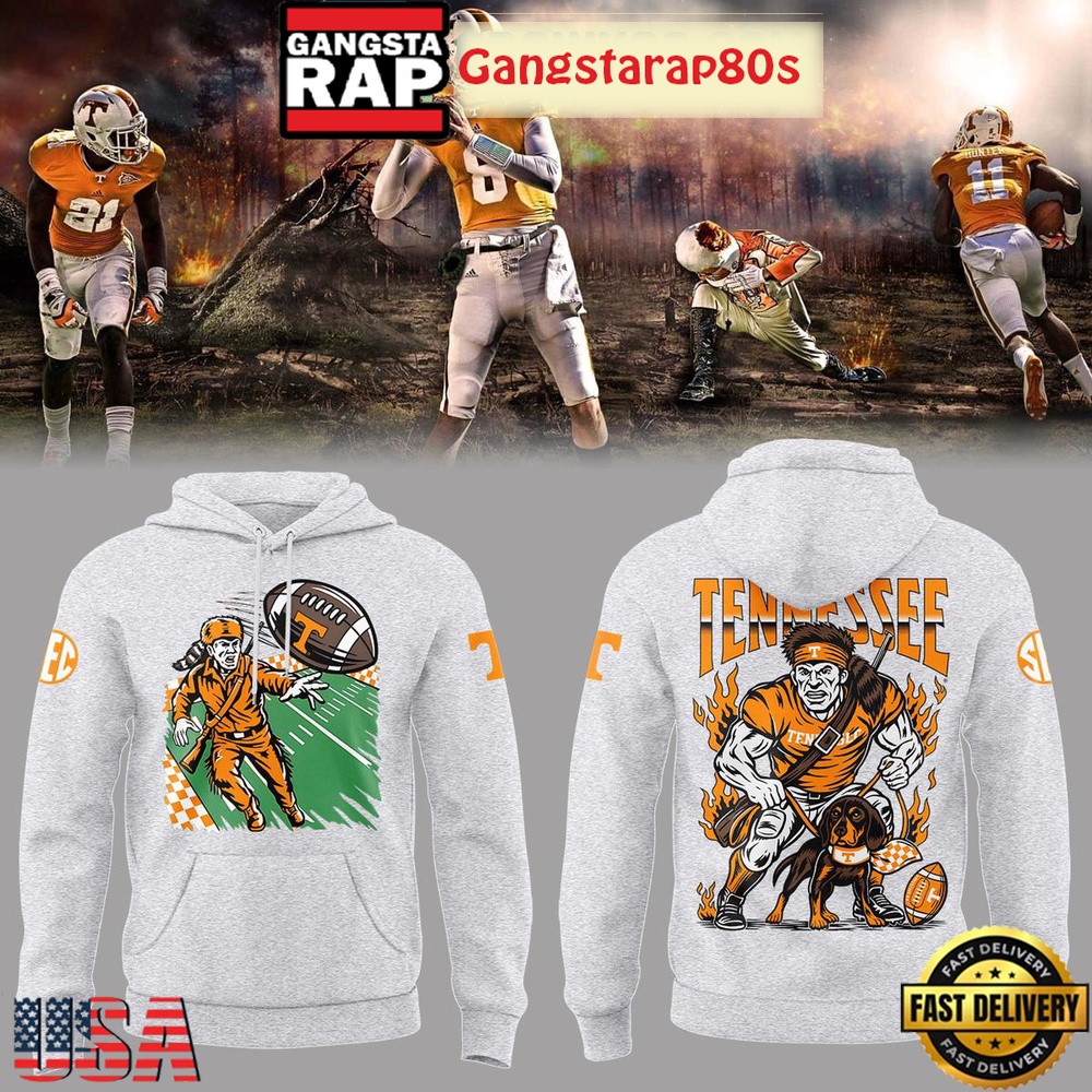 Tennessee Volunteers Rifleman Fire All Over Print Hoodie Tennessee Volunteers Rifleman Fire All Over Print Hoodie
