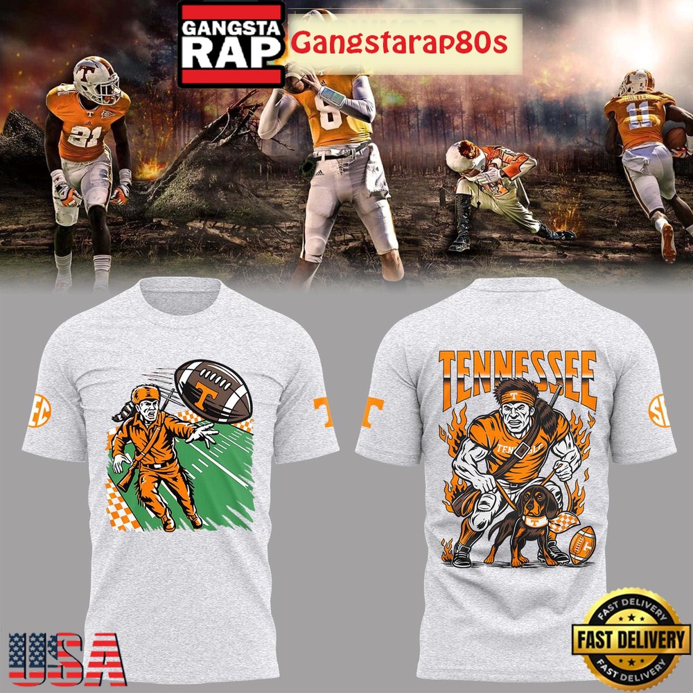 Tennessee Volunteers Rifleman Fire All Over Print Hoodie Tennessee Volunteers Rifleman Fire All Over Print Hoodie