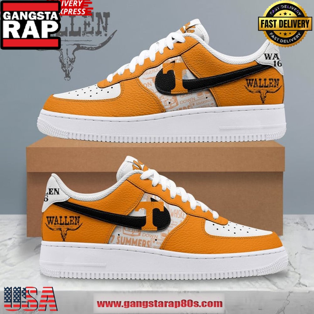 Tennessee Volunteers x Morgan Wallen Nike Air Force 1 Sneakers Shoes