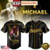 Texas Rangers x Michael Jackson King Of Pop Baseball Jersey