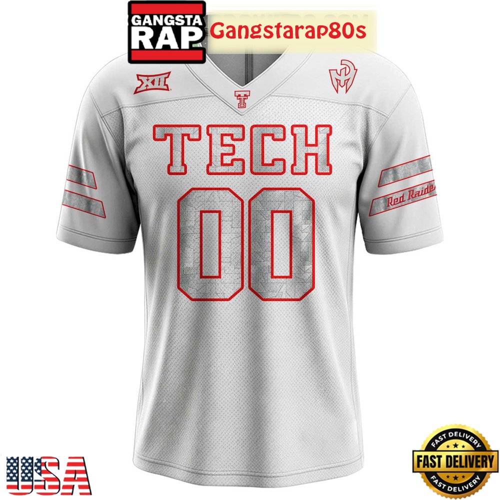 Texas Tech Red Raiders New Uniform 2025 Custom Football Jersey