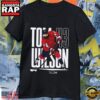 Tom Wilson #43 Washington Capitals Type Poster Signature Black T Shirt