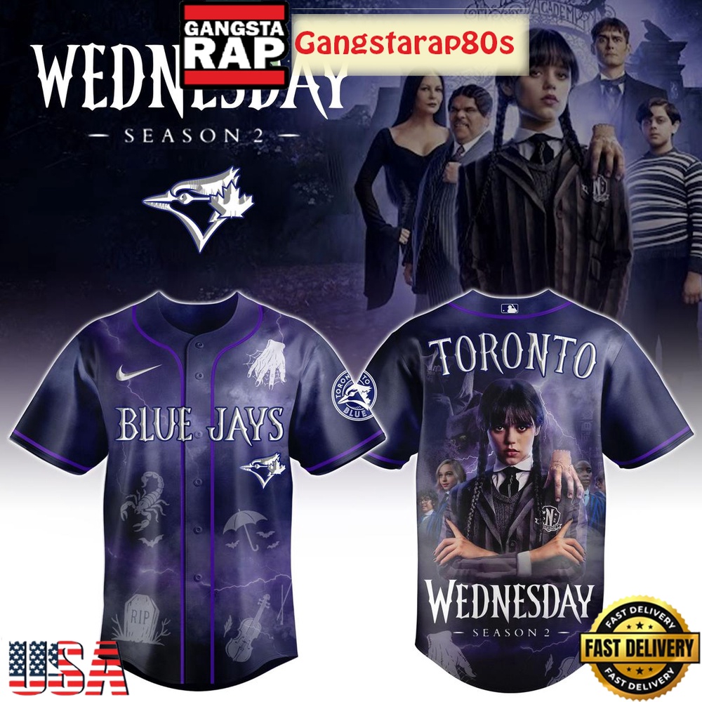 Toronto Blue Jays Celebration Wednesday Season 2 Baseball Jersey Shirt Toronto Blue Jays Celebration Wednesday Season 2 Baseball Jersey Shirt