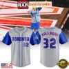 Toronto Blue Jays x Morgan Wallen Wearing A Roy Halladay 2025 Baseball Jersey