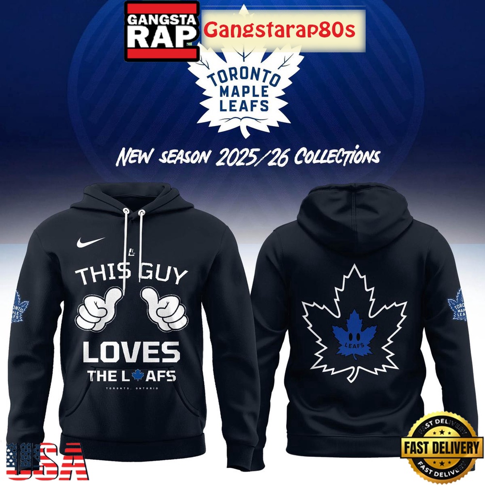 Toronto Maple Leafs New Season This Guy Loves The Leafs Unisex 3D Hoodie