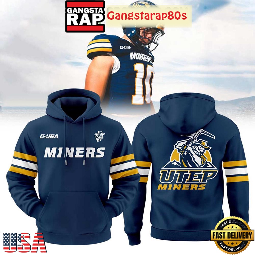 UTEP Miners New Uniform 2025 Unisex 3D Hoodie