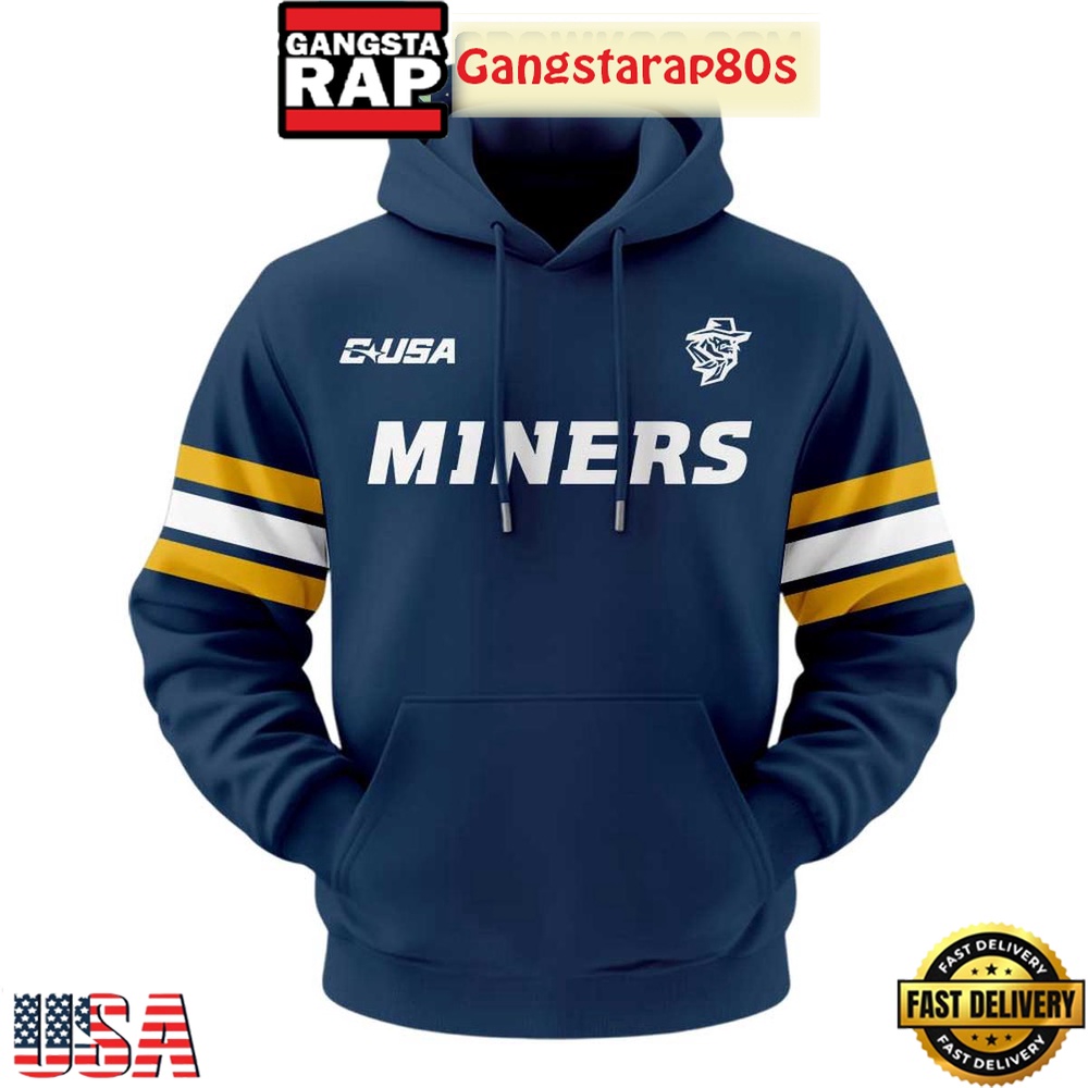 UTEP Miners New Uniform 2025 Unisex 3D Hoodie UTEP Miners New Uniform 2025 Unisex 3D Hoodie