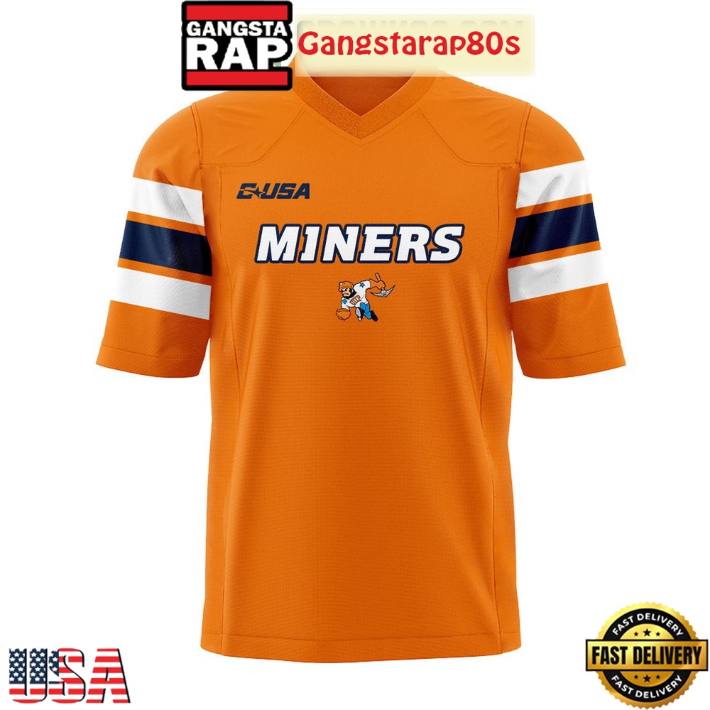 UTEP Miners We Are Back New Uniform Limited Edition Football Jersey