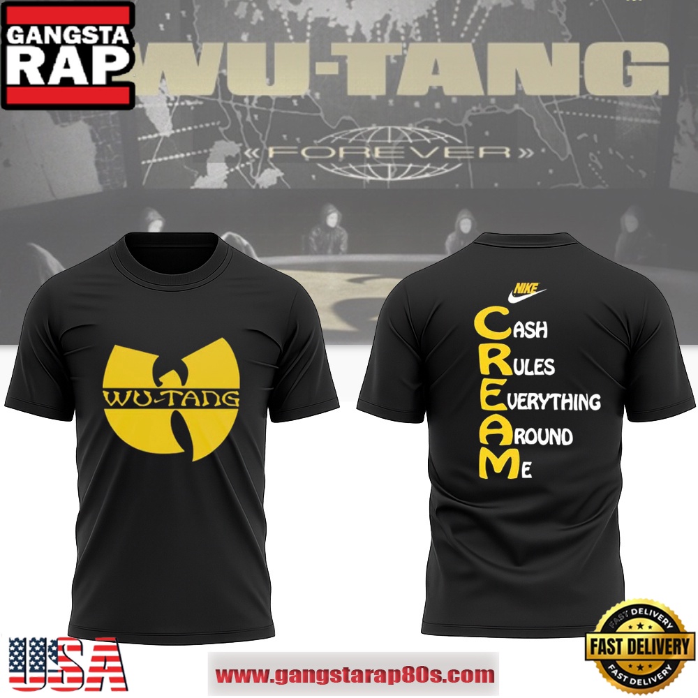 Wu-Tang Clan CREAM 2025 3D Shirt