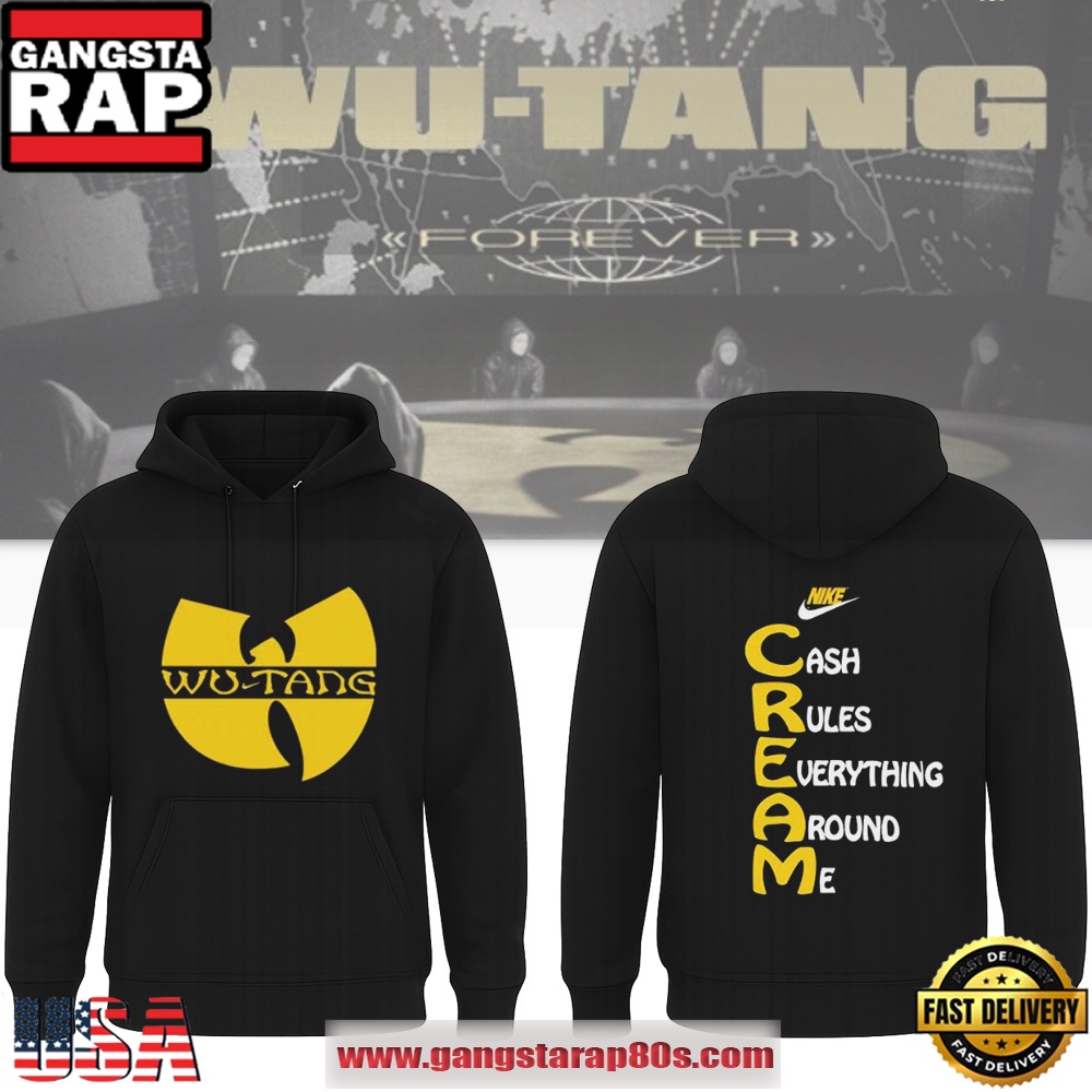 Wu-Tang Clan CREAM 2025 All Over Print Hoodie Shirt