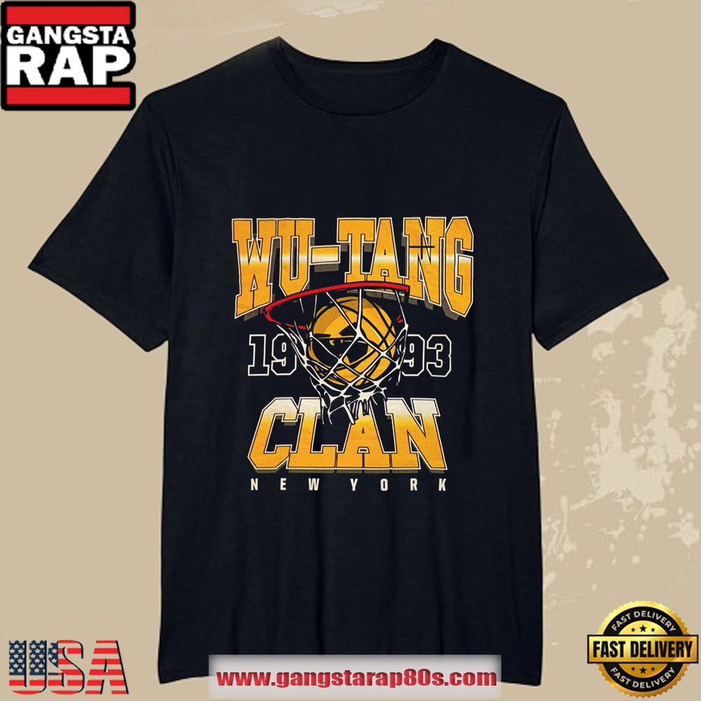 Wu-Tang Clan Newyork BBall 1993 T Shirt